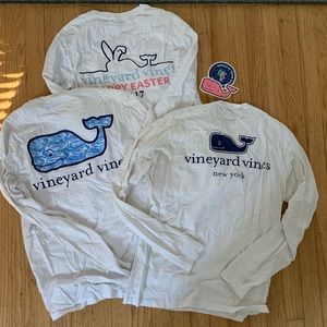 3 long sleeve shirts